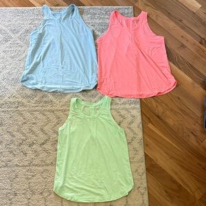 XS Women's tanks Tank Top - Blue, Pink, Green